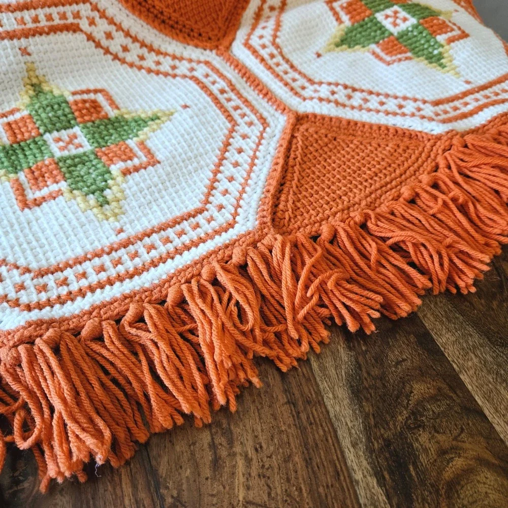 Handmade vintage crochet